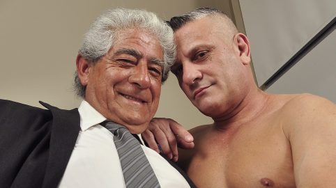 Photo of Macho Grandpa Fucks Horny Daddy